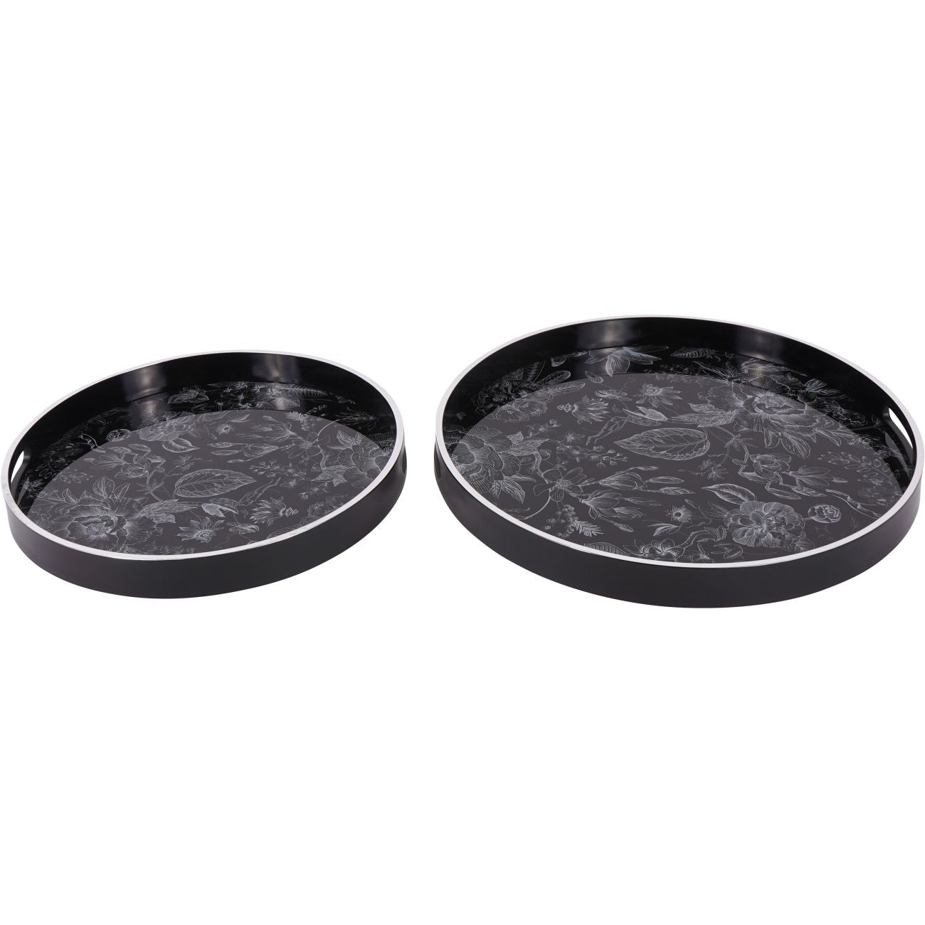 Set of 2 Laura Ashley Louise Print Trays